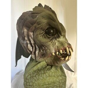 Zagone Studios Deep Sea Creature w/Moving Mouth Latex Halloween Mask Costume